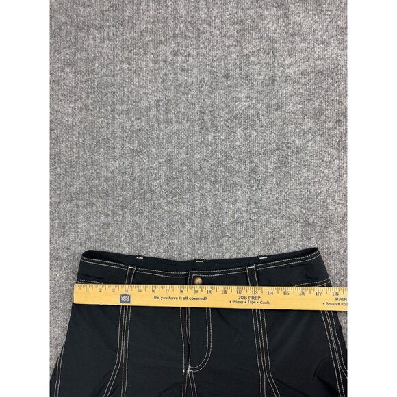 Athleta Whatever Skort Women's 10 Black Pleated Zip Closure Skirt Pockets Active - Picture 4 of 6